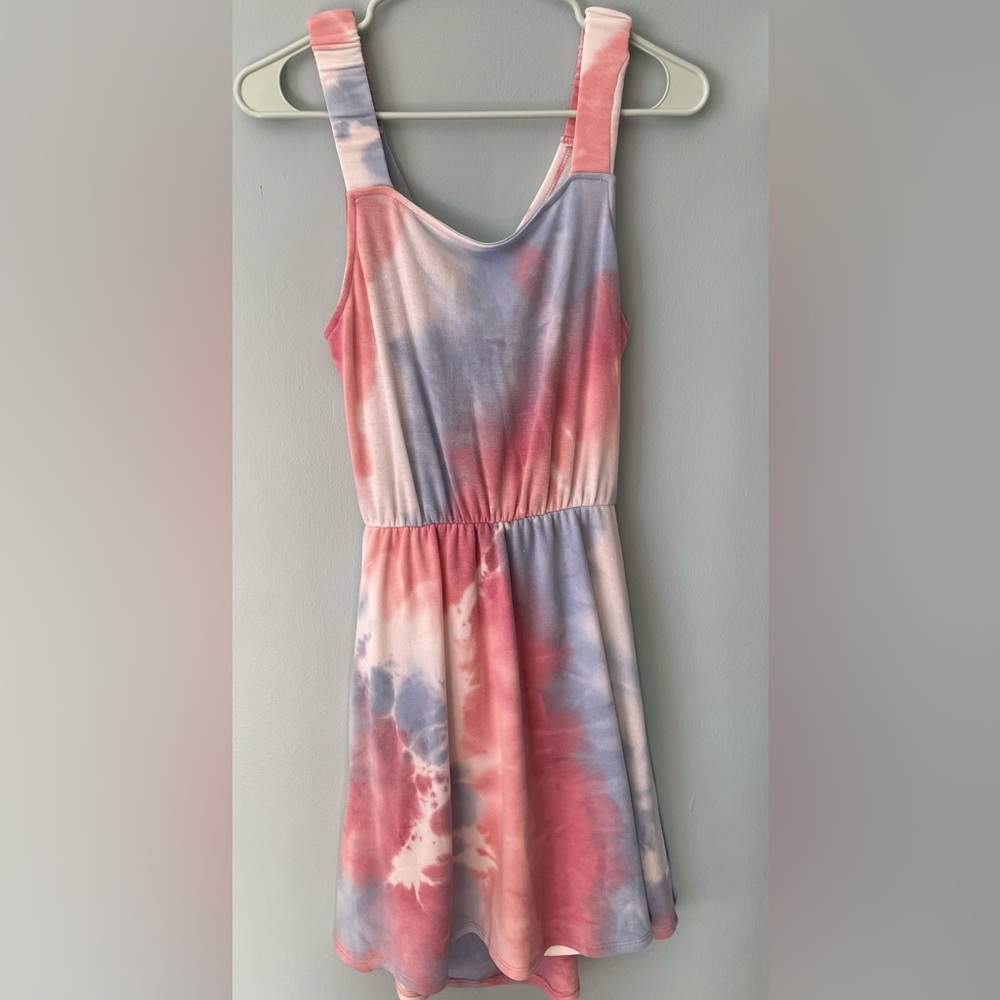 S/M Impressions online boutique tie-dye dress.